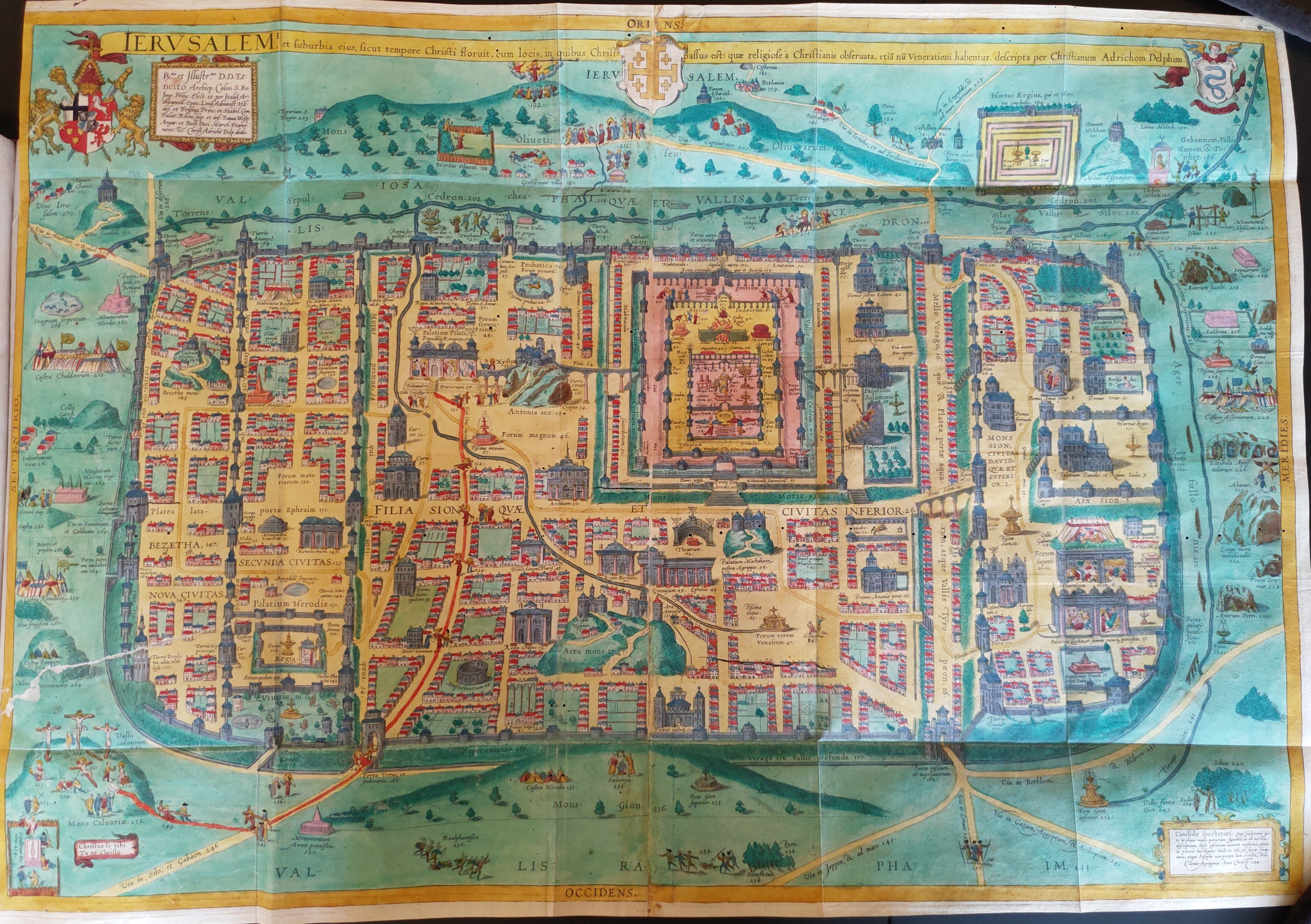 Jerusalem Map small