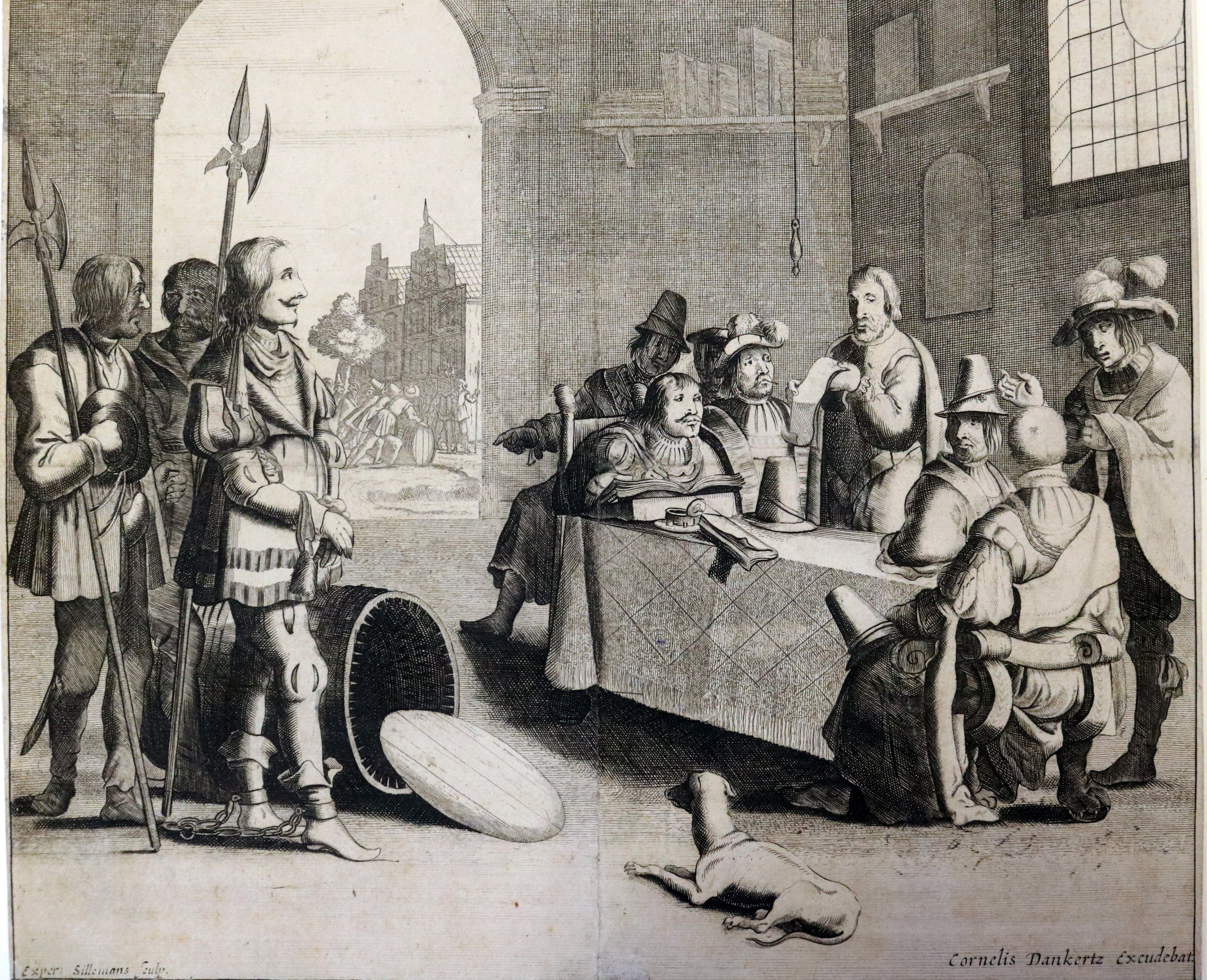The sentencing of Gerard van Velsen after the murder of count Floris V in 1296 PK P 103