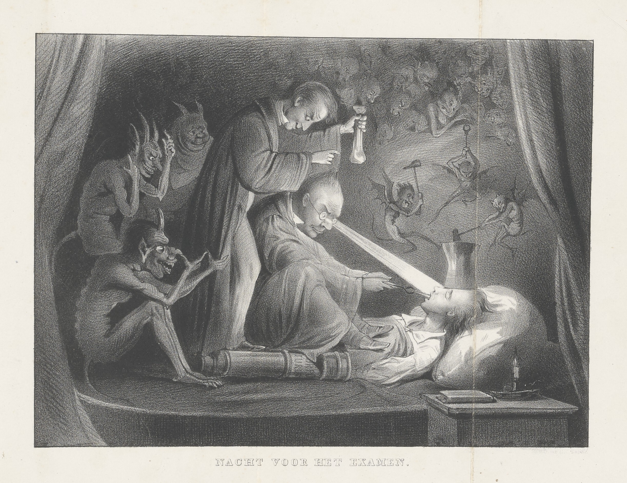 Voor het examen 1844