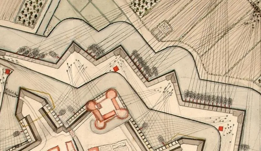 Woerden defended by water