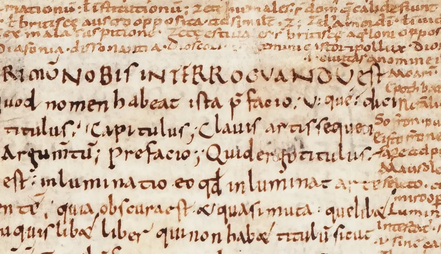 Tracing Dispersed Notes in a Manuscript by Ademar of Chabannes