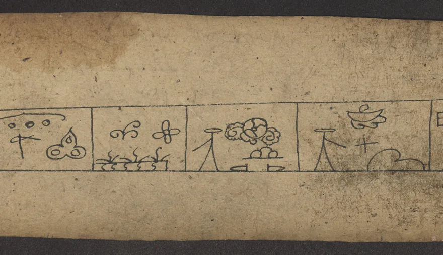 Words as pictures - Southwest Chinese Naxi manuscripts