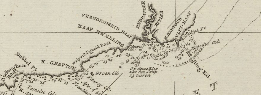 The cartography of Captain James Cook