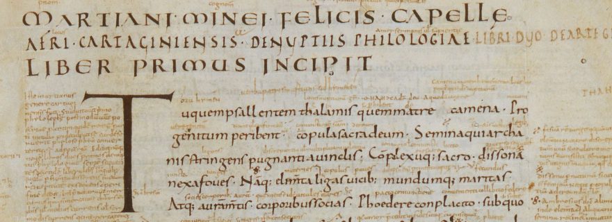 Martianus Capella’s De nuptiis: a late antique bestseller in the ninth century