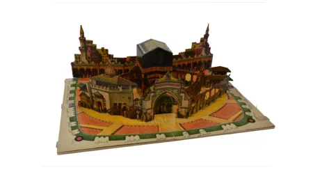 A Pop-up Plate of the Holy Ka’ba in Mecca