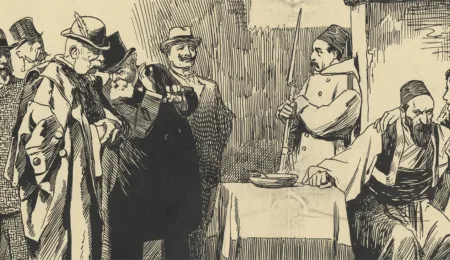 Johan Braakensiek’s Cartoon of an Imprisoned Ottoman Sultan (1909)