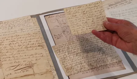 Donation of letters describing an 18th-century voyage between the Netherlands and the Dutch East Indies