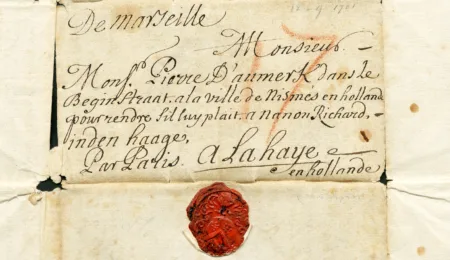 Letter from ‘galley-slave’ no. 9886 in Marseille