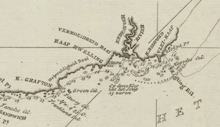 The cartography of Captain James Cook