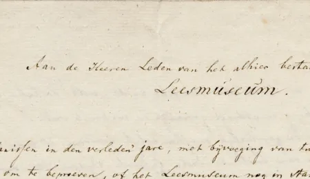 Liquidation of a ‘Reading Museum’ in Leiden