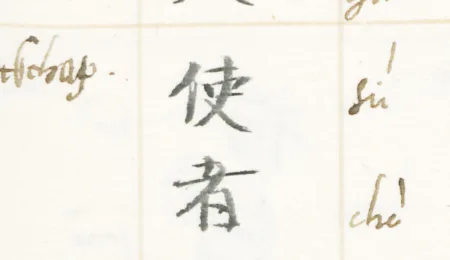 A Dutch-Chinese dictionary in manuscript from Batavia