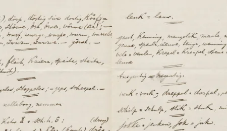 Observations about the Katwijk dialect from 1879