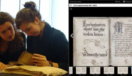 Medieval manuscripts in the classroom: on site or online?