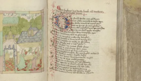 Medieval love stories and morality in text and image: 'Der minnen loep' by Dirc Potter