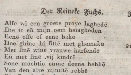 Two hundred years of Reynard studies: the Gräter edition (1812)