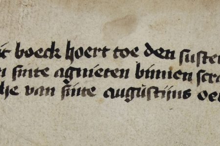 A fifteenth-century manuscript from The Hague