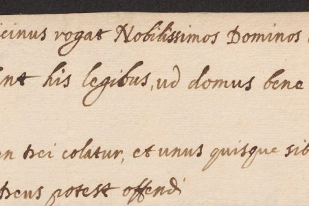 Huygens in Leiden: the house rules of landlord Paravicino