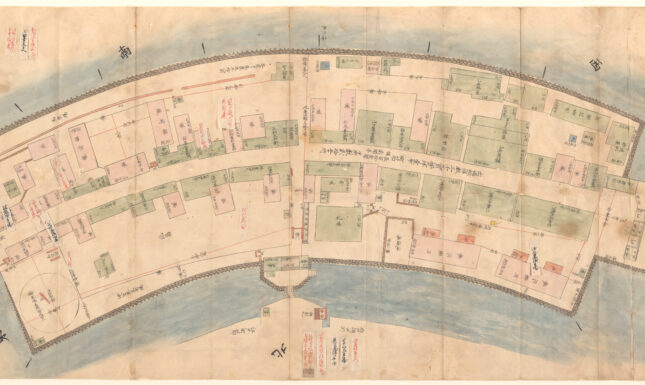 Deshima kaart geheel