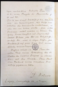 Brief 30 okt verso plat